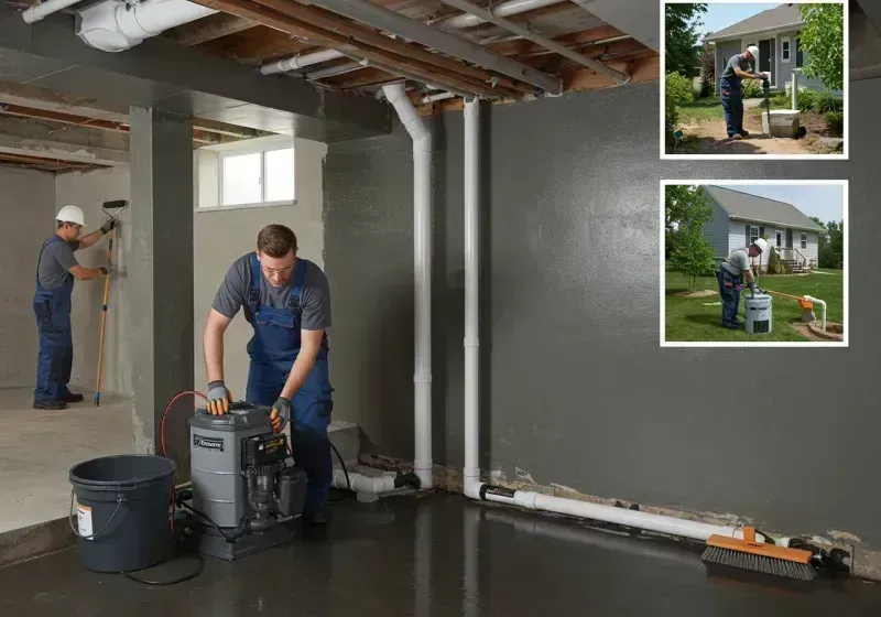 Basement Waterproofing and Flood Prevention process in Becker County, MN